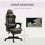 Fauteuil de jeu en cuir polyuréthane de bureau de course avec dossier inclinable et dossier haut-460192993