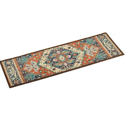 Paquet de 15 tapis d'escalier antidérapants, tapis d'escalier d'intérieur 8 po x 30 po avec envers adhésif réutilisable pour les marches en bois