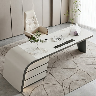 Modern light luxury simple desk