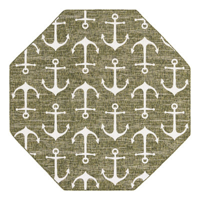 Machine Woven Polypropylene Plastic Rug