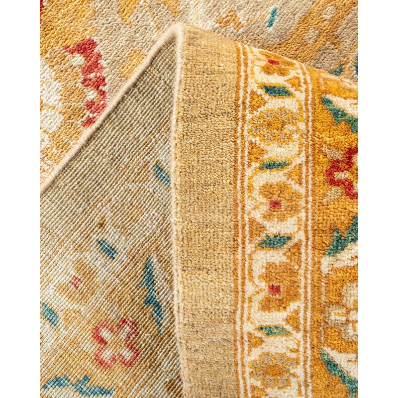 Smiya One-of-a-Kind 9' 1" X 9' 8" Hand Knotted Area Rug