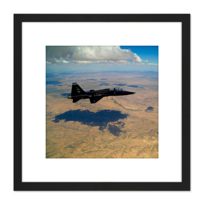 Military USA USAF T-38 Talon Aircraft Fighter Jet - Single Picture Frame Print