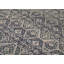 Geometric Area Rug in Teal Blue/Gray