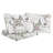 CEDAR COURT Paris Floral Pink All-Season Reversible Cotton Quilt Set-1152127479