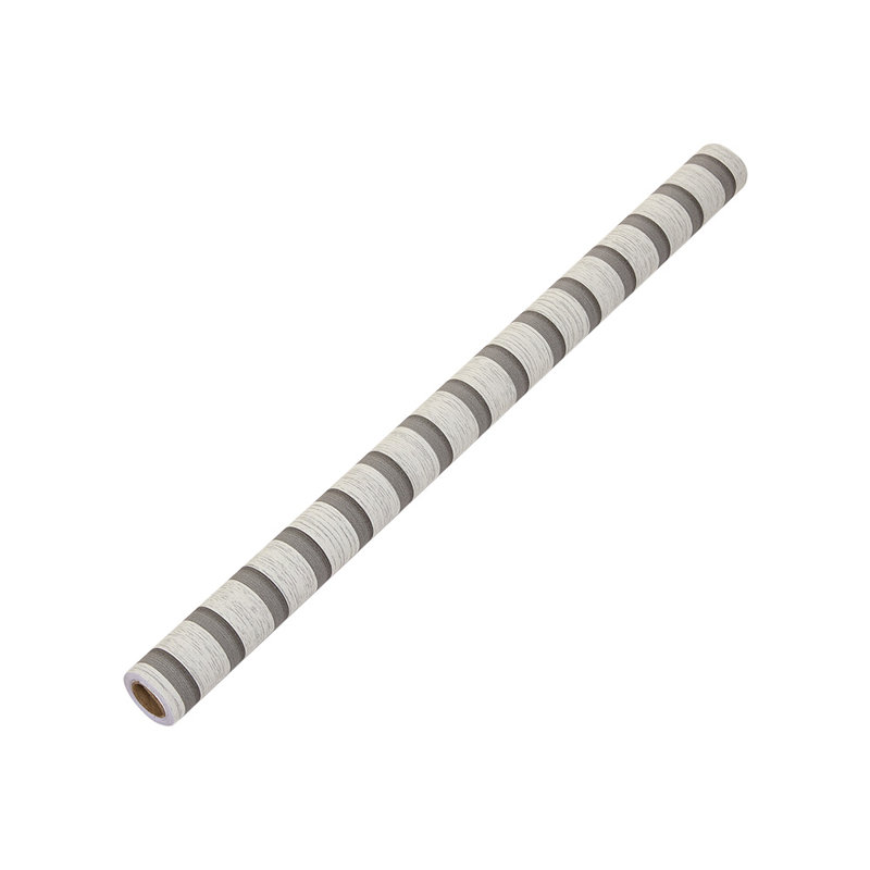 Self-Adhesive Wood Grain Stripe PVC Wallpaper, 500 cm L x 60 cm W, Yellow