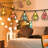 Lantern String Lights,Muiticolor Deorative String Lights With 10 LED Bulbs Connectable,(Crystal/10Ft)