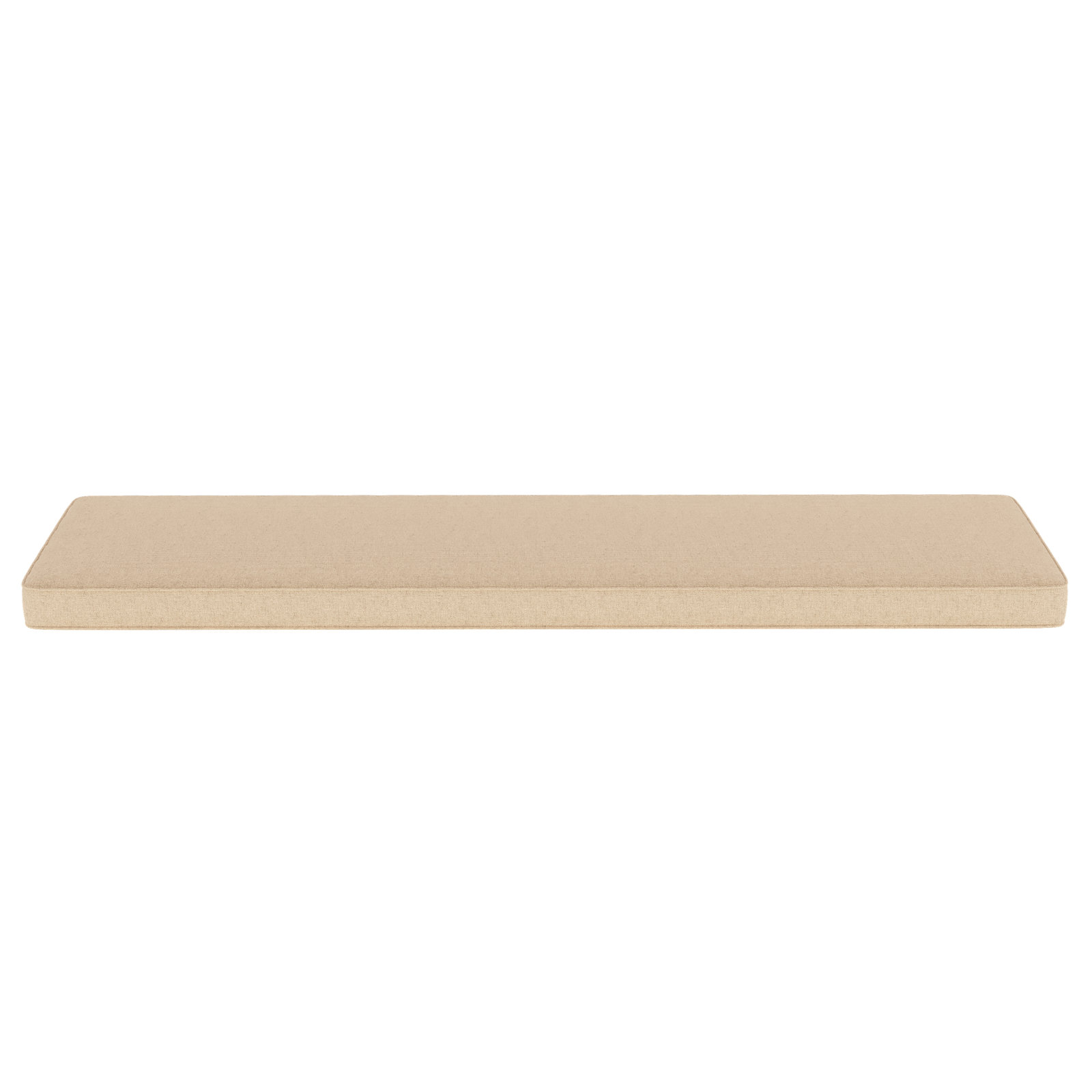 65" Sunbrella® Seat Cushion, 44" W x 18" D, Antique Beige Sunbrella® Canvas