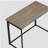 Space Saving Folding Desk,Grey