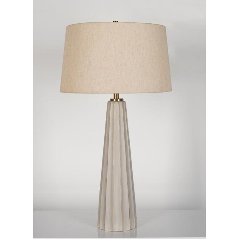 Oliver 30" Cement Table Lamp