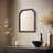 Solid Wood Wall Mirror for Bathroom or Bedroom-638744143-637594694