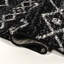 Tapis noir / crème Kerana Moroccan Beni Souk-499594385