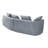 Boneless Modern Curved Sectional Sofa-1015106557