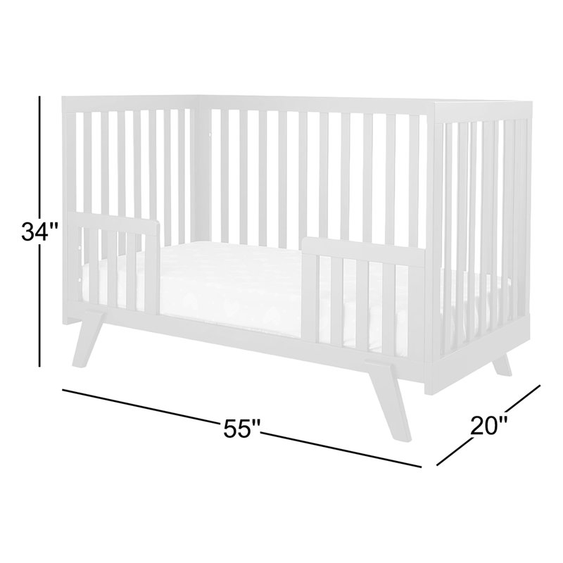 Lit de bébé convertible 2-en-1 Sorelle Luce, Minuit