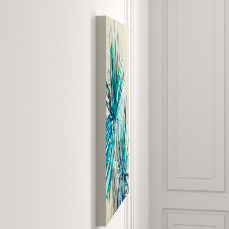 Last Summer II Painting by Sara Brown, Glass Coat, 32" H x 24" W x 1.5" D