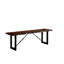 Banc en métal 1pc