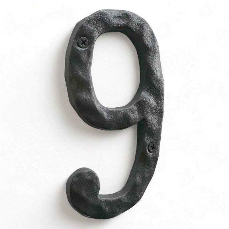Numéro pour plaque d'adresse à fixer, 9