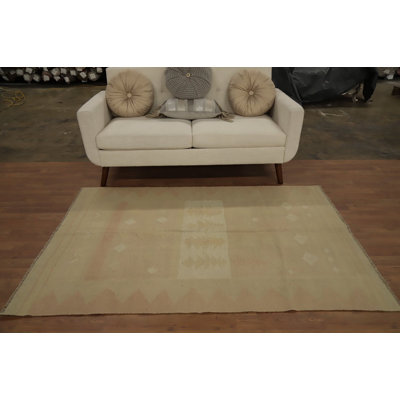Tapis tissé à la main en laine Kilim
