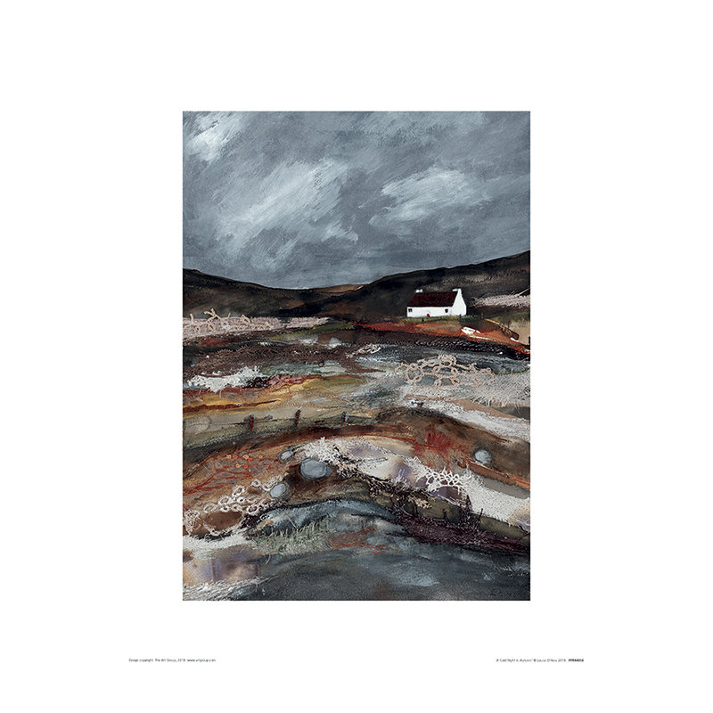 A Cold Night - Print on Canvas, Paper, 50cm H x 40cm W