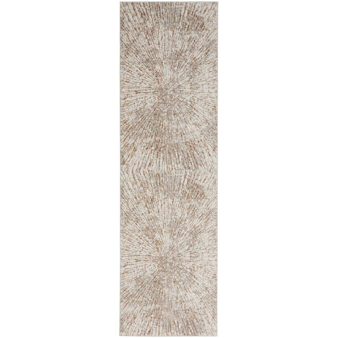 Karlie Abstract Gray Area Rug Wrought Studio™ Rug 