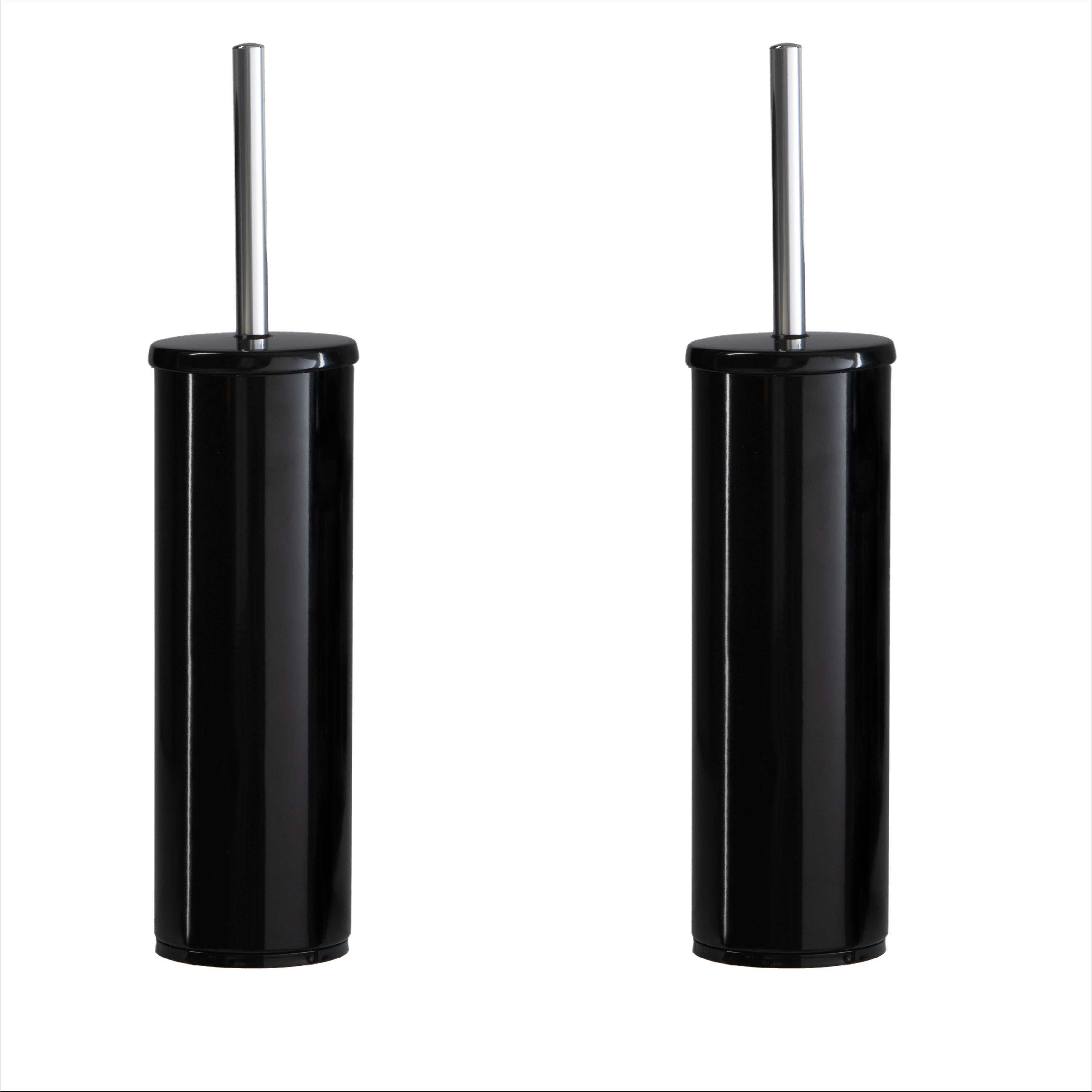 home basics Toilet Brushes BLACK - Black Marble Toilet Brush