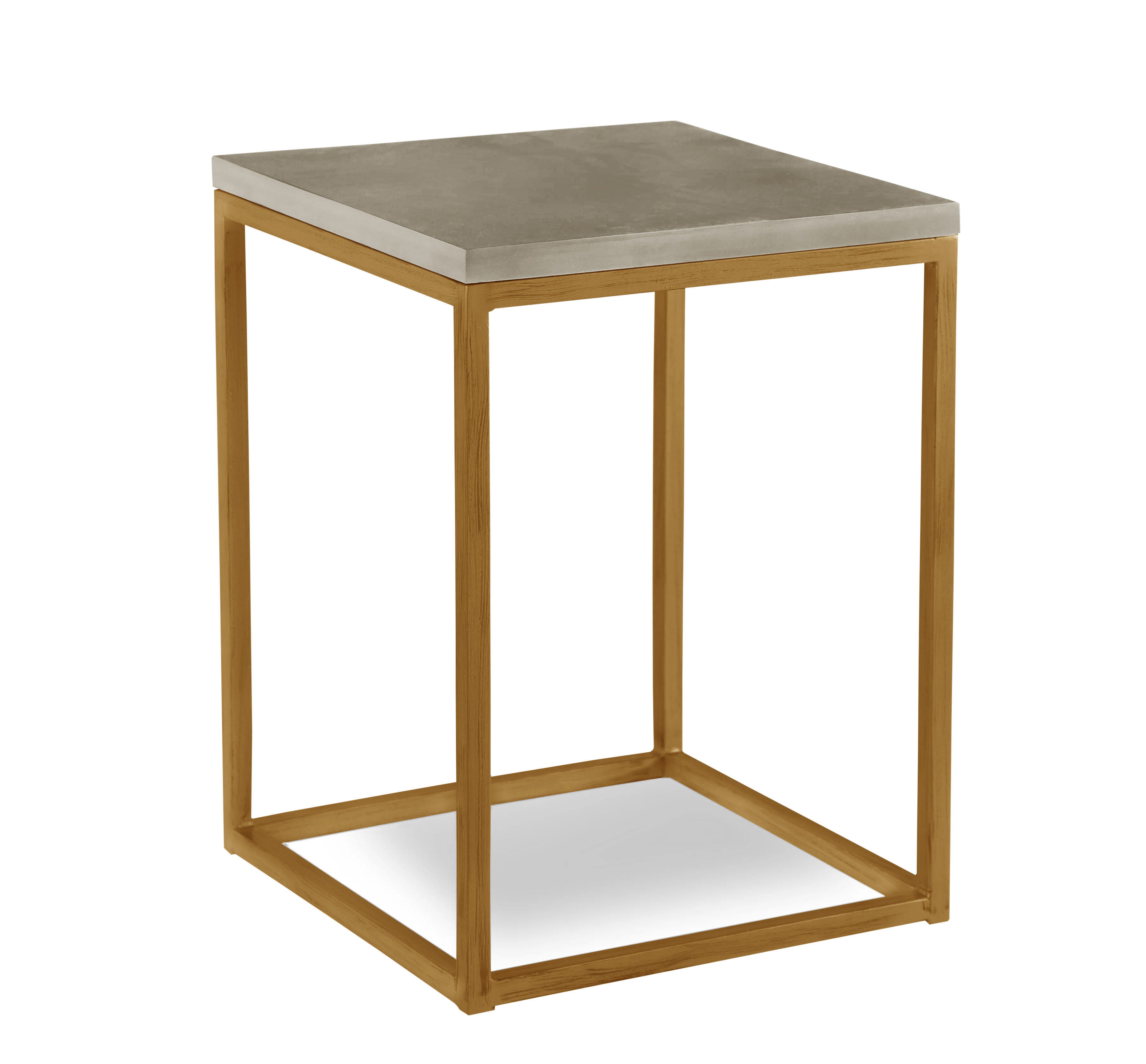 Solid Table Menu Joe Ruggiero Collection Chaplin Drink Wood End Table | Perigold