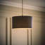 27.5cm H Cotton Drum Pendant Shade ( Screw On )-739123394-763534825