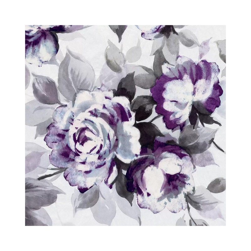 Scent Of Plum Roses III by Wild Apple Portfolio - Gallery-Wrapped Canvas Giclée on Canvas, Wrapped Canvas