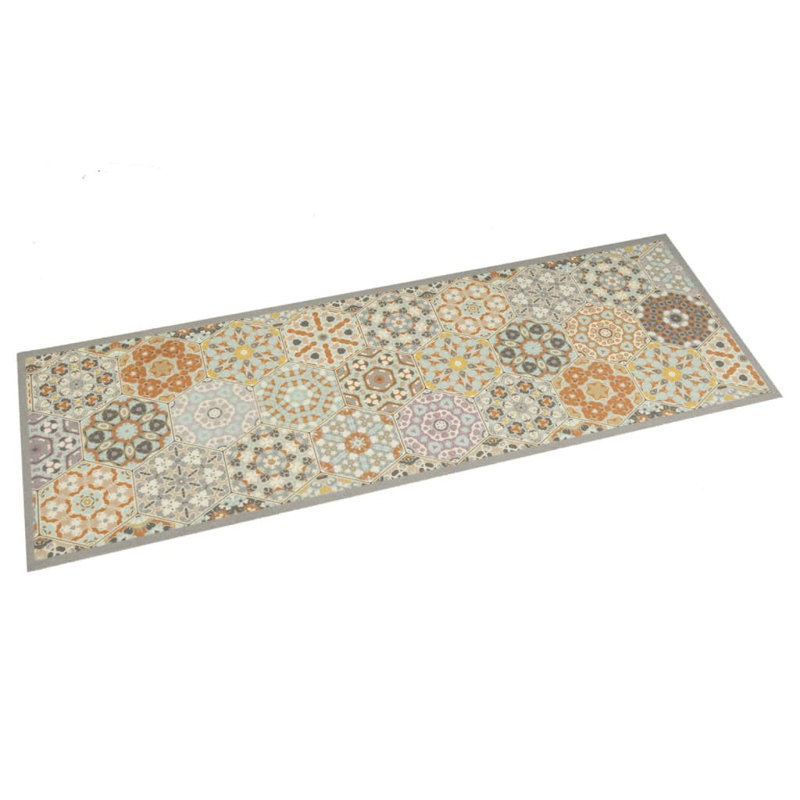Mapleville Kitchen Mat, 60 x 180 cm, hexagon