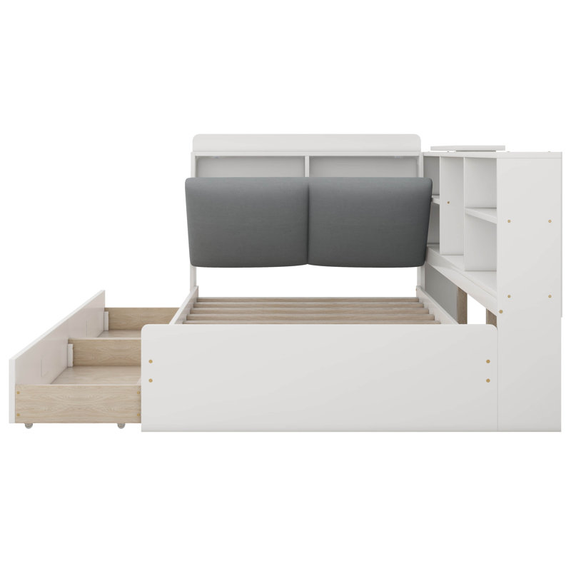 Richella Upholstered Daybed, White