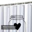 Rideau de douche avec 12 crochets Doodle-1558576630