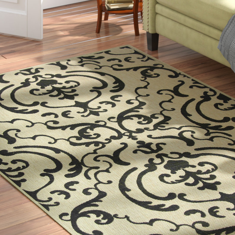 Herefordshire Performance Oriental Indoor/Outdoor Area Rug, Rectangle 8' x 11'