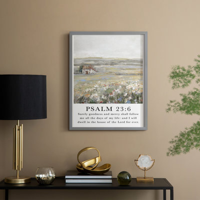 Pslam 119:105 Framed Print - Solid Wood
