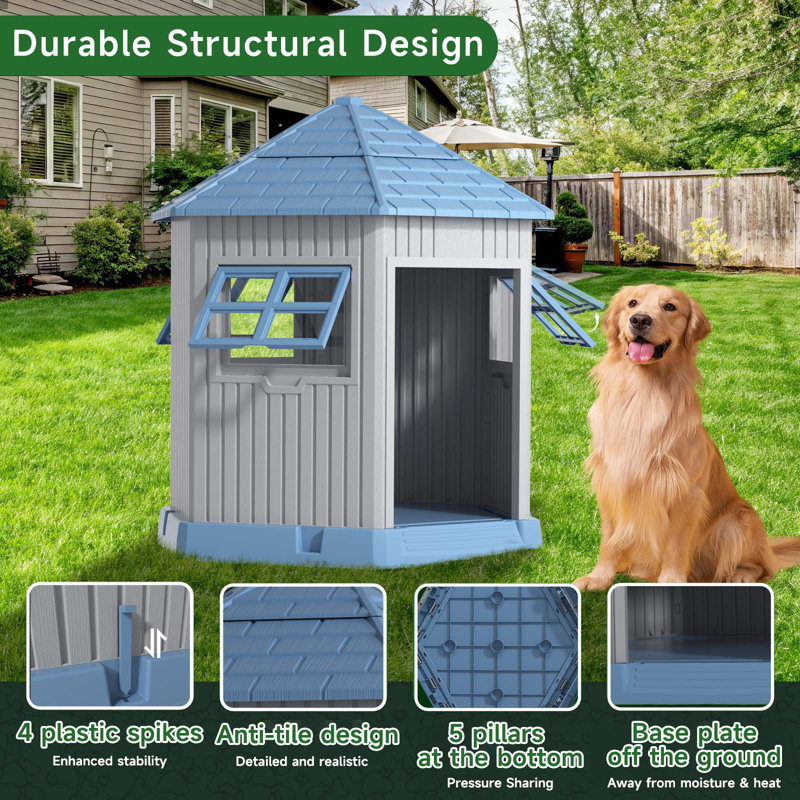 Niche pour chien de grange