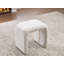 Contemporary Upholstered Accent Chair With Ottoman-125126930