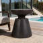 Table d'appoint d'extérieur en béton léger