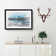 View of New York in Abstract - Picture Frame Graphic Art Print