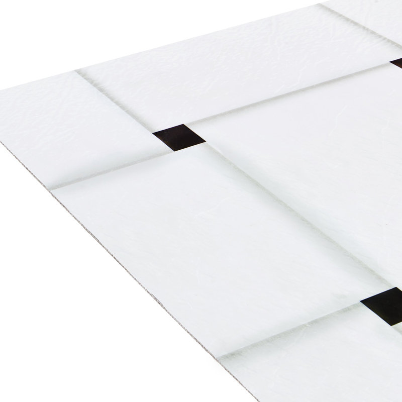 Retro Self Adhesive 12" x 12" x 1.5mm Luxury Vinyl Tile, Woven Marble