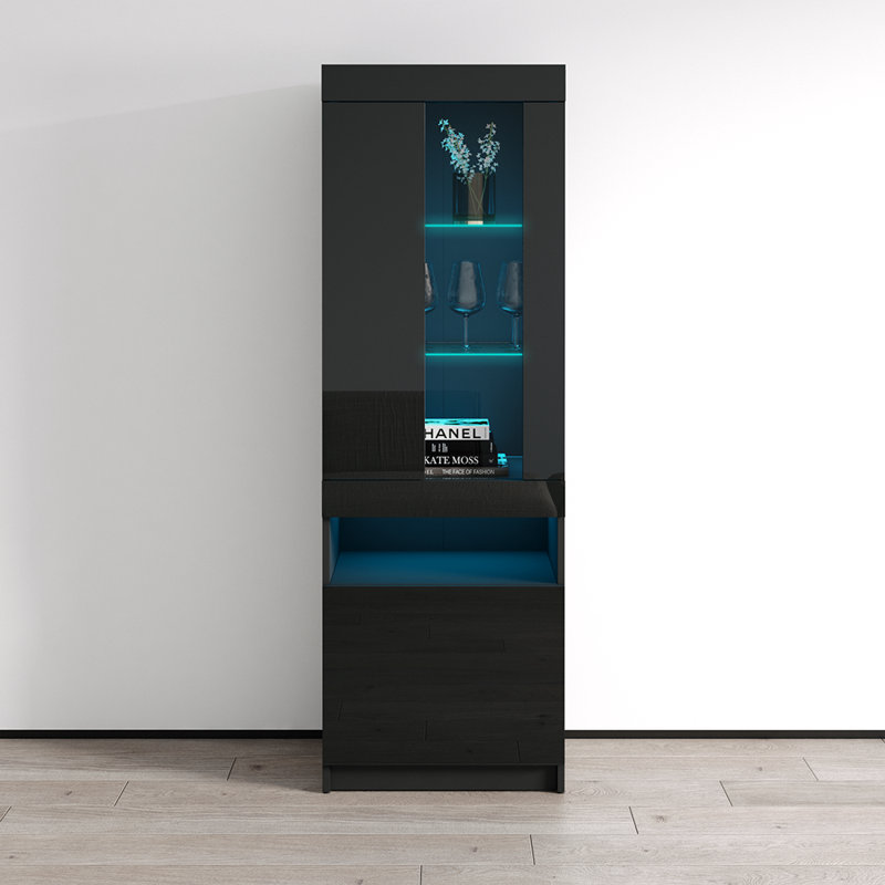 Camberlynn Bookcase Storage Bookcase, Black