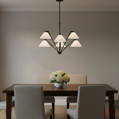 Werley Large Chandelier from Generation Lighting 