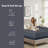 14" Queen  Memory Foam Mattress with Graphene Fabric Cover, Medium-Firm Support, Cooling Gel Layers, Pressure Relief & Motion Isolation, Fiberglass-Free, CertiPUR-US Certified-527316889-527316868