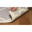 Tapis en laine / coton tissé à la main à plat Rodgers en ivoire / gris-989905886