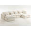 Canapé modulaire surdimensionné de 130,71 po de large avec canapé modulaire True Relax-1938903053