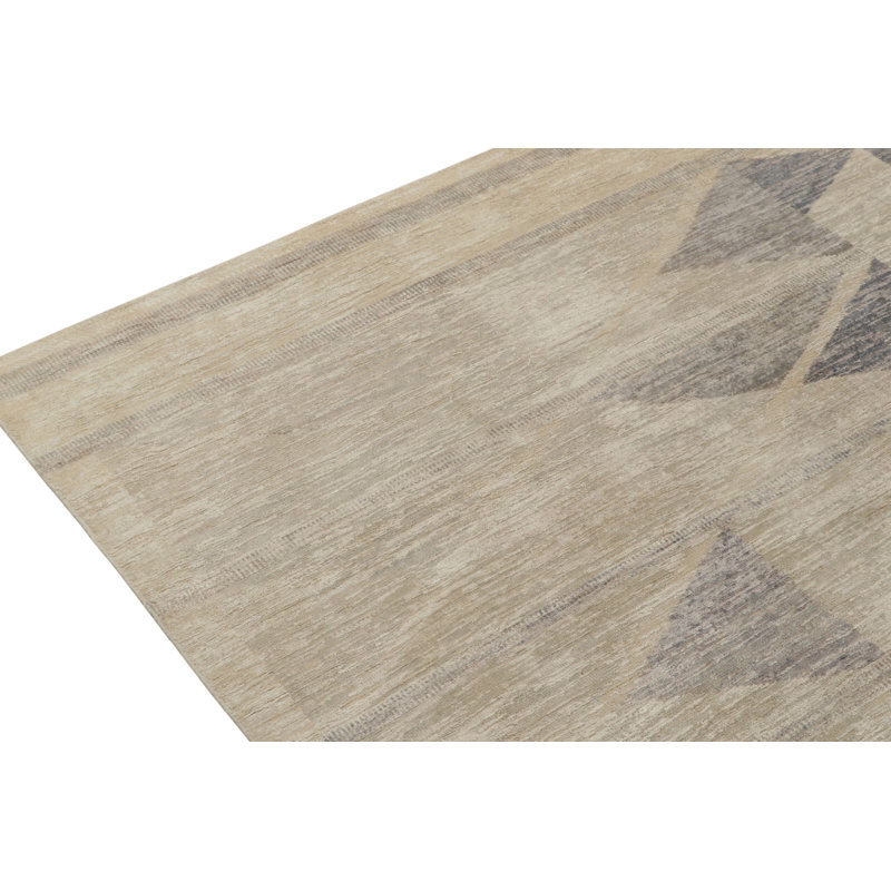 Scandinavian Handmade Wool Area Rug