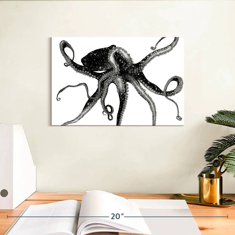 Brampt Cosmic Octopus, 8" H x 12" W