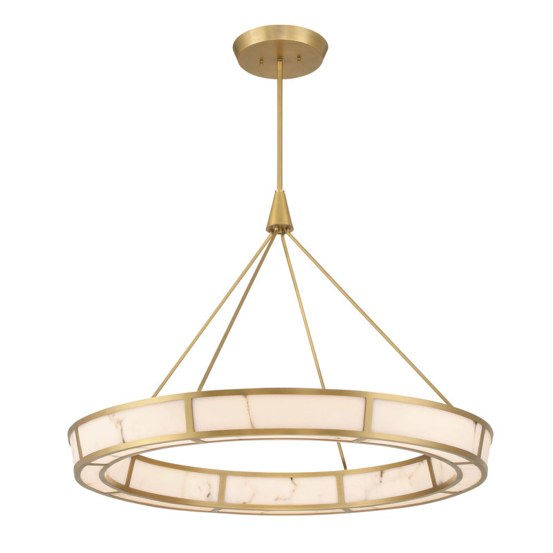 LED PENDANT, 26.5" H X 36.25" W
