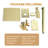 Gold Complete Shower System With Rough In-Valve-125374868