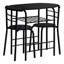 Ensemble de table de salle à manger, 3 pièces, petit, L 32 po-1701363948-1701363937-1701363939