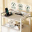 40.9cm W Metal Bedside Table-1758910824