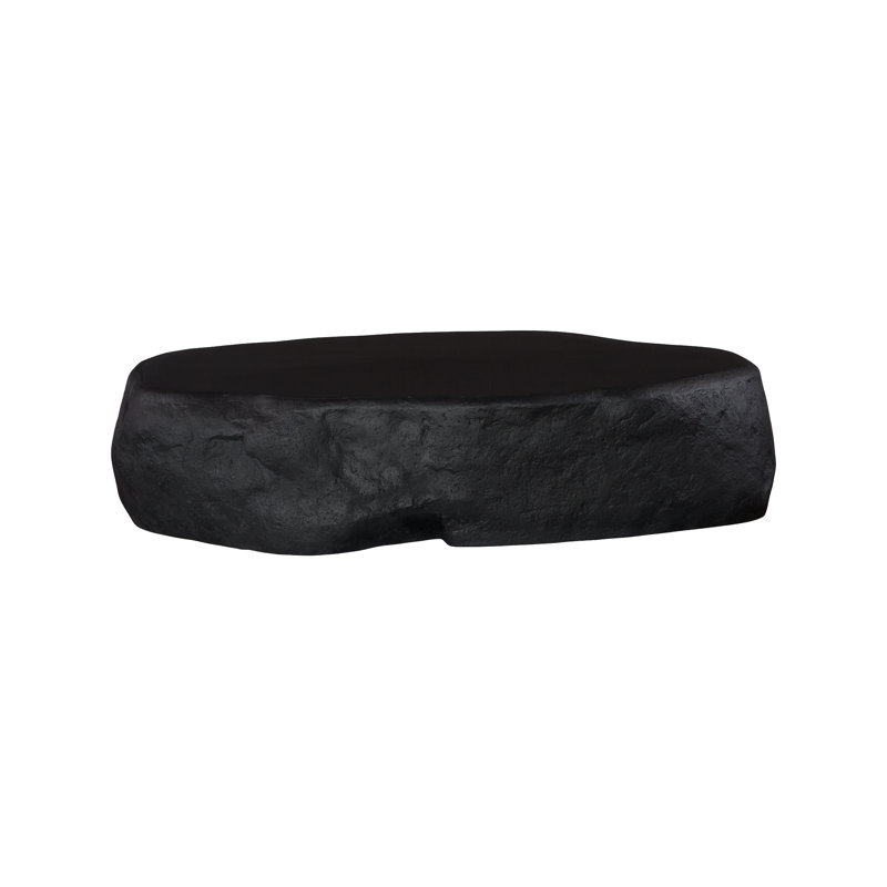 Quarry Coffee Table, Extra Large, Black Glamstone, Glamstone / Black