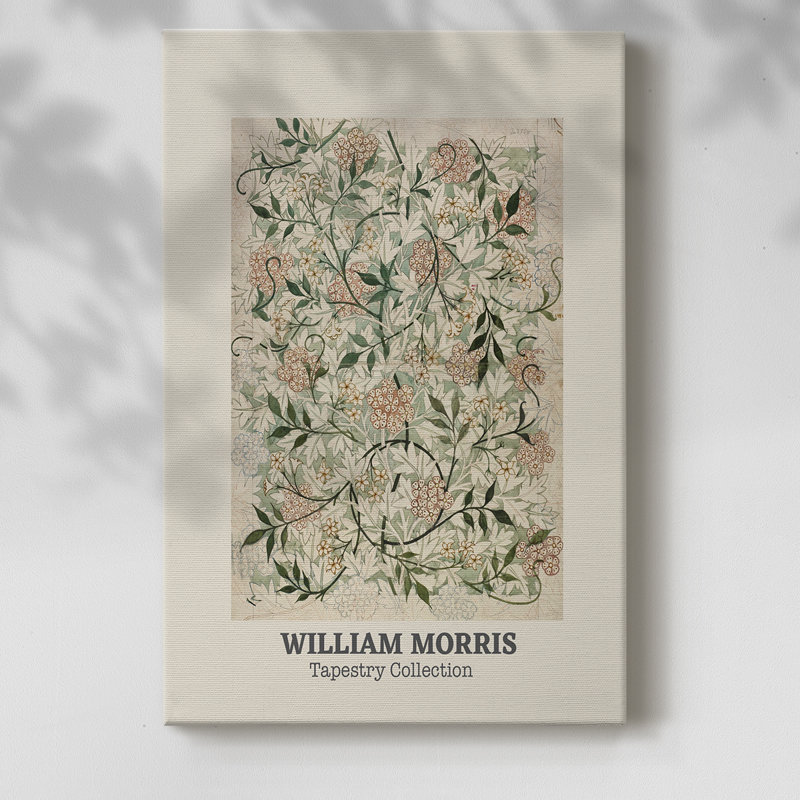 William Morris Gallery Wrapped Canvas CXCVI, 18" H x 12" W